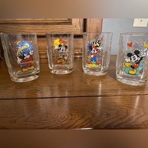 McDonald’s Disney 2000 collectors glasses - 2 sets
